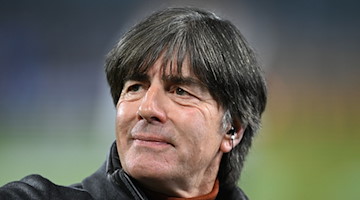 Der ehemalige Bundestrainer Jogi Löw steht auf dem Rasen. / Foto: Swen Pförtner/dpa/Archivbild