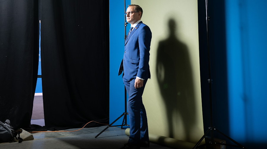Tino Chrupalla, AfD-Bundesvorsitzender und Fraktionsvorsitzender der AfD. / Foto: Sebastian Kahnert/dpa
