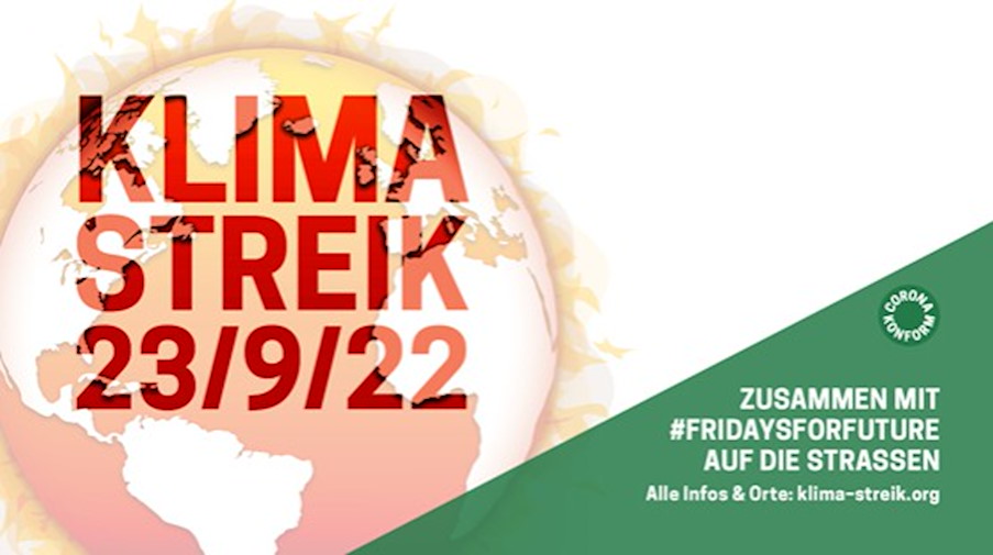 Klimastreik am 23.09.2022 in Sachsen und weltweit
