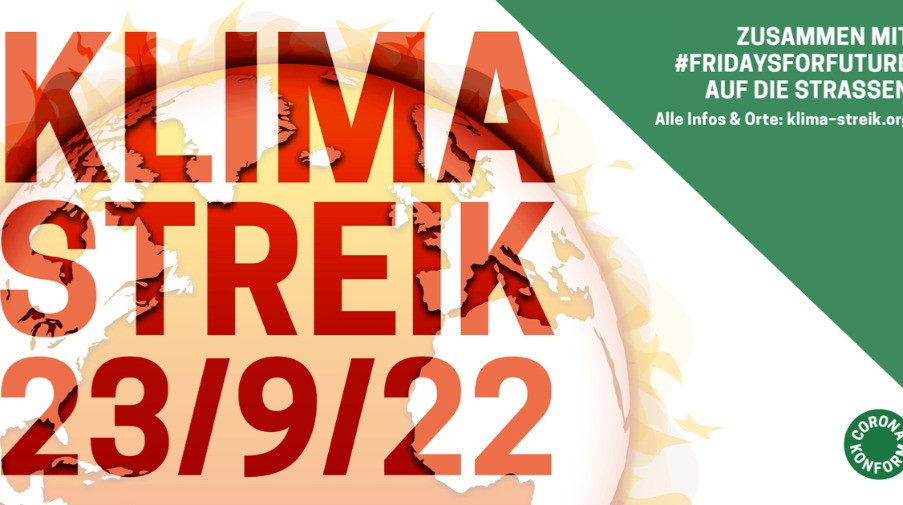 Globaler Klimastreik am 23. September 2022 / Fridays For Future
