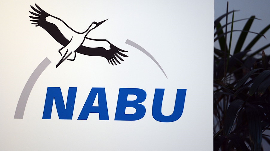 Das Logo des Naturschutzbundes (NABU). / Foto: Jens Kalaene/dpa-Zentralbild/dpa/Symbolbild