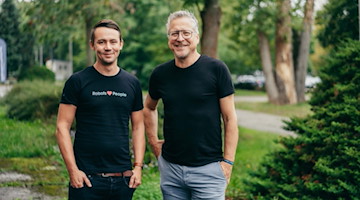 Wandelbots: Christian Pieschnick (Links) und Bernhard Heinrichs (Rechts) 