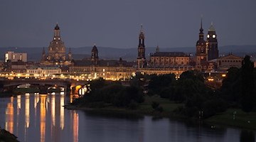 Blick auf die Altstadt Dresden. / Foto: Sebastian Kahnert/dpa