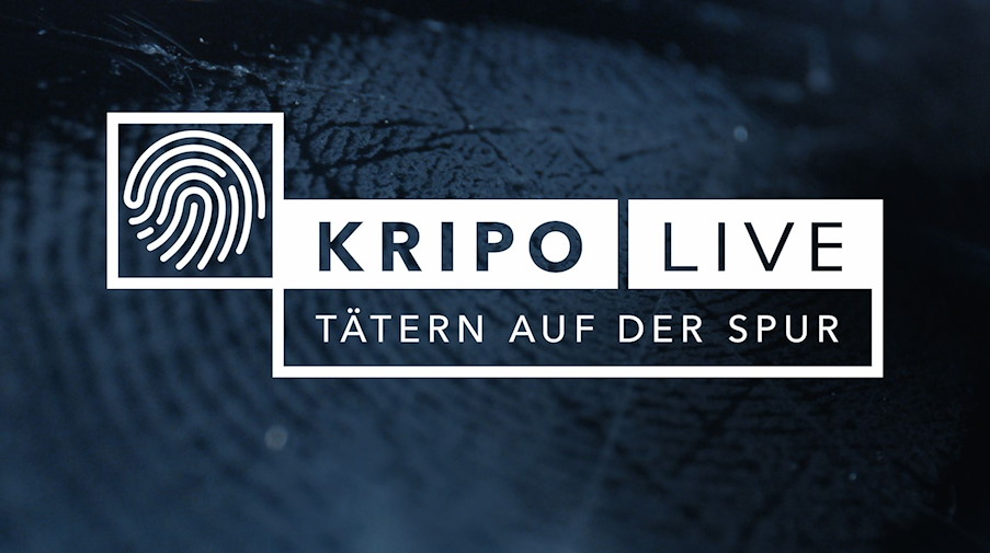 Das Logo von "Kripo live - Tätern auf der Spur". / Foto: MDR Mitteldeutscher Rundfunk/MDR/obs