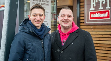 Fritz Stark (links) und Stefan Kockeritz (rechts) - (Bild: Crispin-Iven Mokry)