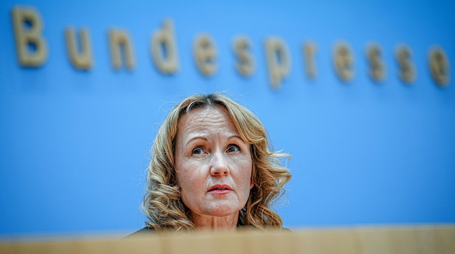 Steffi Lemke (Bündnis 90/Die Grünen), Bundesumweltministerin. / Foto: Kay Nietfeld/dpa/Archivbild