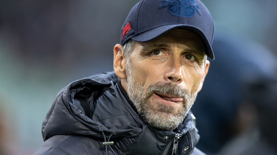 Marco Rose, Trainer von RB Leipzig. / Foto: Andreas Gora/dpa