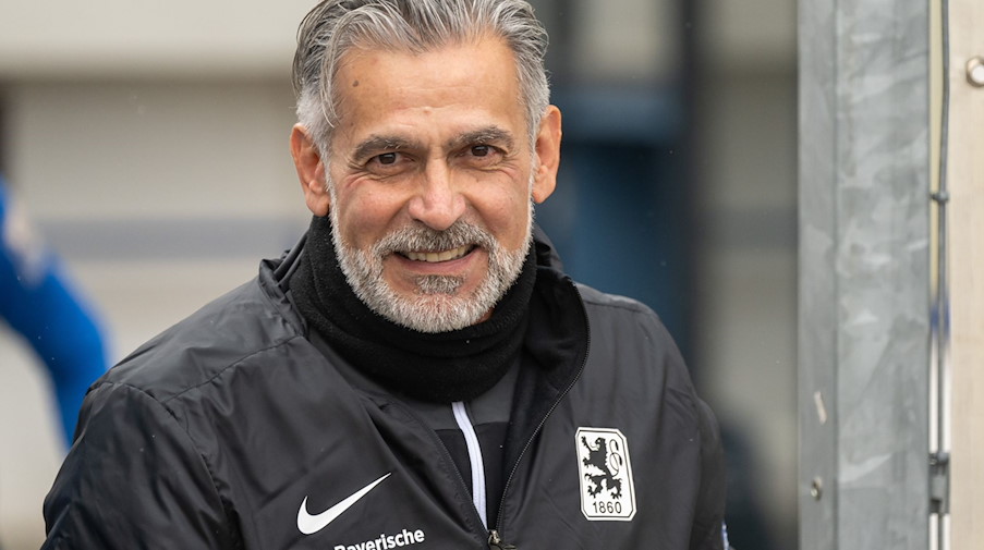 Der neue TSV 1860-Trainer Maurizio Jacobacci. / Foto: Peter Kneffel/dpa/Archivbild