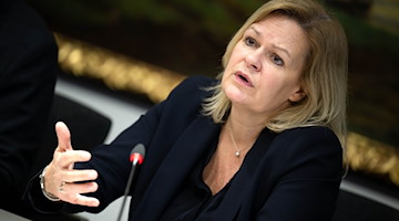 Nancy Faeser, Bundesministerin des Innern und Heimat. / Foto: Sina Schuldt/dpa/Archivbild