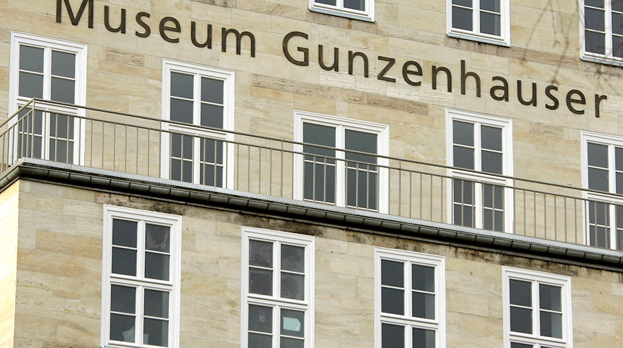 Die Außenansicht des Museum Gunzenhausers in Chemnitz. / Foto: Wolfgang Thieme/dpa-Zentralbild/dpa/Archiv