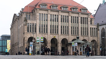 Das Jugendstilkaufhaus in Görlitz. / Foto: Monika Skolimowska/dpa-Zentralbild/dpa/Archivbild