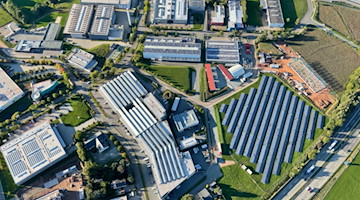 Wirtschaft in Sachsen, Solardächer Chemnitz (Bild: Thomas Wolf)