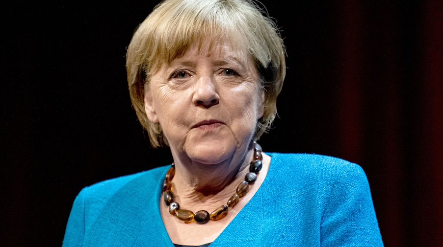 Die ehemalige Bundeskanzlerin Angela Merkel (CDU). / Foto: Fabian Sommer/dpa