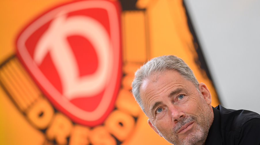 Jürgen Wehlend, kaufmännischer Geschäftsführer vom SG Dynamo Dresden. / Foto: Robert Michael/dpa