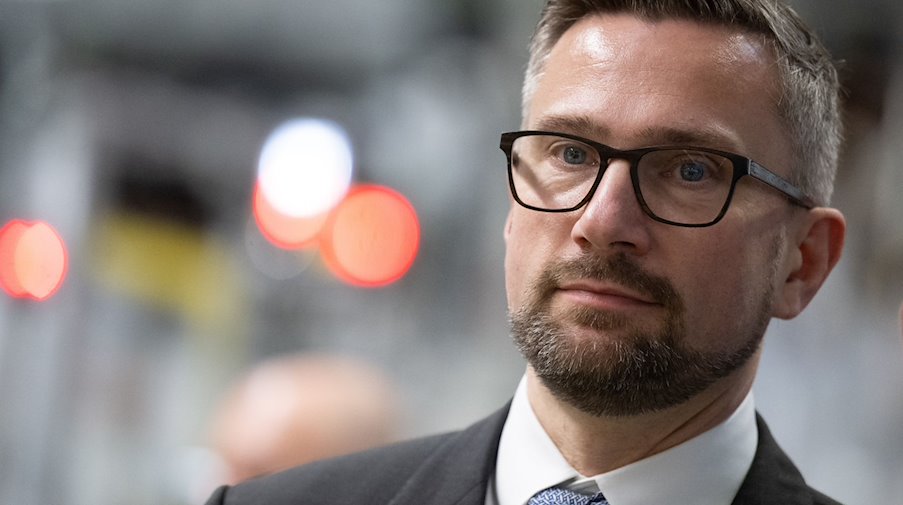 Martin Dulig (SPD), Wirtschaftsminister in Sachsen und Ostbeauftragter seiner Partei. / Foto: Hendrik Schmidt/dpa/Archivbild