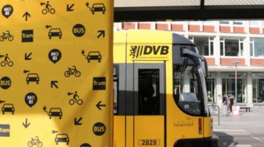 DVB AG Straßenbahn Postplatz (Bild: Thomas Wolf)