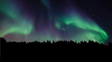 Sonnenaktivität und Magnetstürme sorgen für Polarlichter 