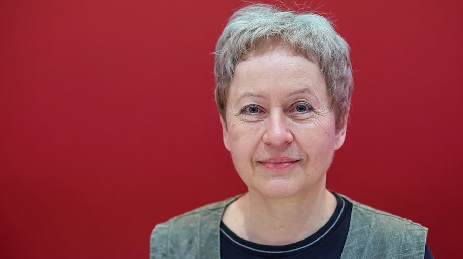 Die Autorin Ulrike Draesner. / Foto: Jan Woitas/dpa/Archivbild
