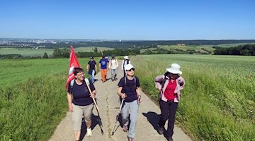 Unter dem Motto «Frieden in Bewegung 2023» wollen die Teilnehmer für Frieden und globale Abrüstung demonstrieren. / Foto: Yannick Kiesel/Naturfreunde Deutschlands/dpa