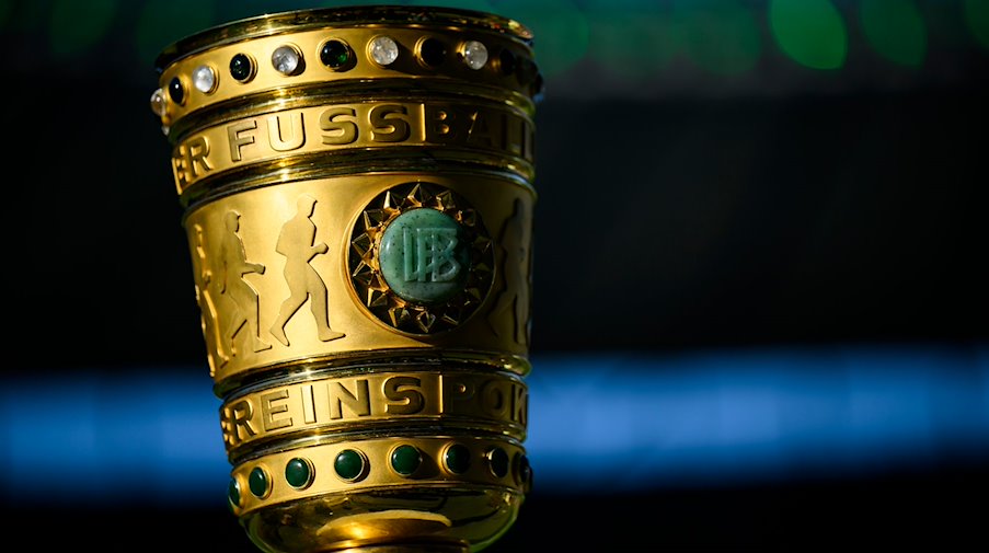 Der DFB-Pokal. / Foto: Tom Weller/dpa Der DFB-Pokal. / Foto: Tom Weller/dpa