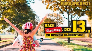 Eurojackpot macht jeden 13. zum Glückstag