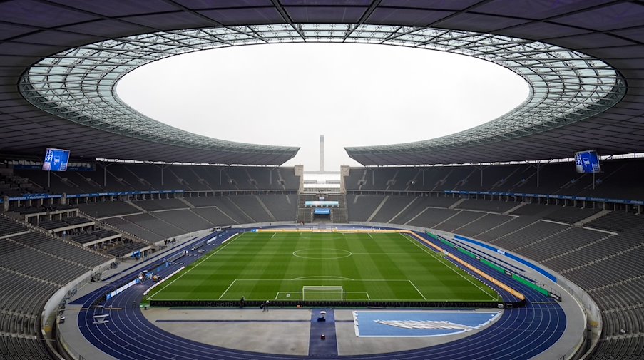 Hertha BSC ist beim veganen Angebot auf den vierten Rang geklettert. / Foto: Soeren Stache/dpa