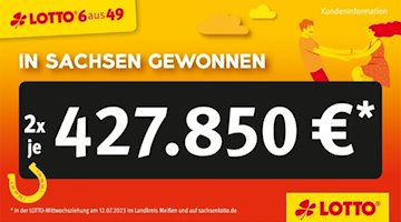 Was für ein Start in die Sommerferien: Zwei sächsische Glückspilze können sich nach der gestrigen LOTTO 6aus49-Ziehung über 434.444 und 427.850 Euro freuen. Damit steht dem Sommerurlaub nun nichts mehr im Weg.