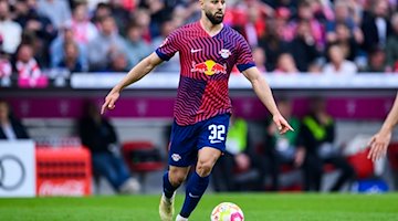 Fußball-Bundesligist RB Leipzig kann vorerst weiter auf den wechselwilligen Verteidiger Josko Gvardiol bauen. / Foto: Tom Weller/dpa/Archivbild