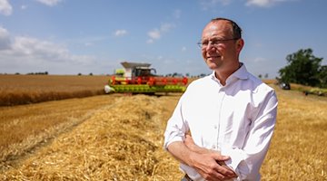Wolfram Günther (Grüne), unter anderem Landwirtschaftsminister von Sachsen. / Foto: Jan Woitas/dpa