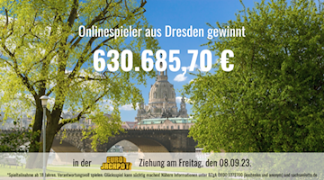 Der Sommer verabschiedet sich in Sachsen mit einem stattlichen Gewinn: 630.685 Euro gewinnt ein Dresdner in der europaweiten Lotterie Eurojackpot.