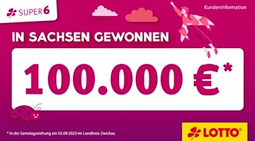 Die letzten Sommertage mit einem Bonus von 100.000 Euro genießen: Das kann nun ein glücklicher Mitspieler aus dem Landkreis Zwickau. Ein kleines Kreuz und das „Ja“ zur Zusatzlotterie SUPER 6 bringt stattliche 100.000 Euro nach Sachsen.