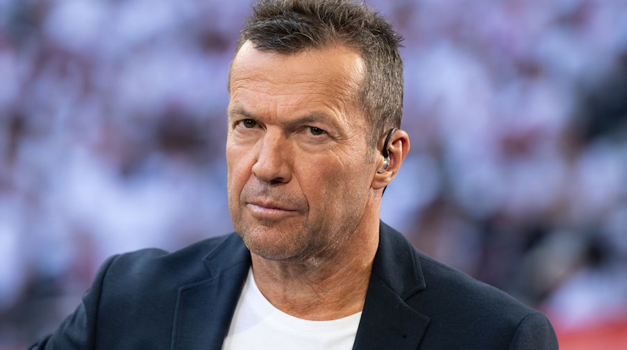 Lothar Matthäus, TV expert, sees FC Bayern under pressure to succeed in the top match at RB Leipzig / Photo: Sven Hoppe/dpa