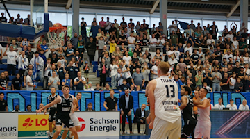 BBL Pokalspiel Dresden Titans vs. Hamburg Towers 