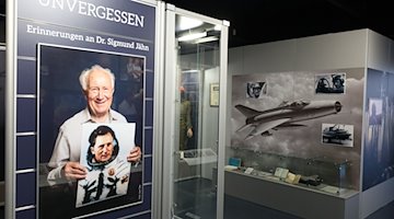 Part of the German Space Exhibition is dedicated to the first German cosmonaut Sigmund Jähn / Photo: Bodo Schackow/dpa-Zentralbild/dpa/Archivbild