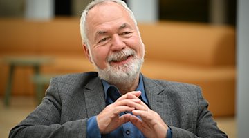 Markus Meckel, ehemaliger SPD-Politiker, im dpa-Gespräch. / Foto: Soeren Stache/dpa