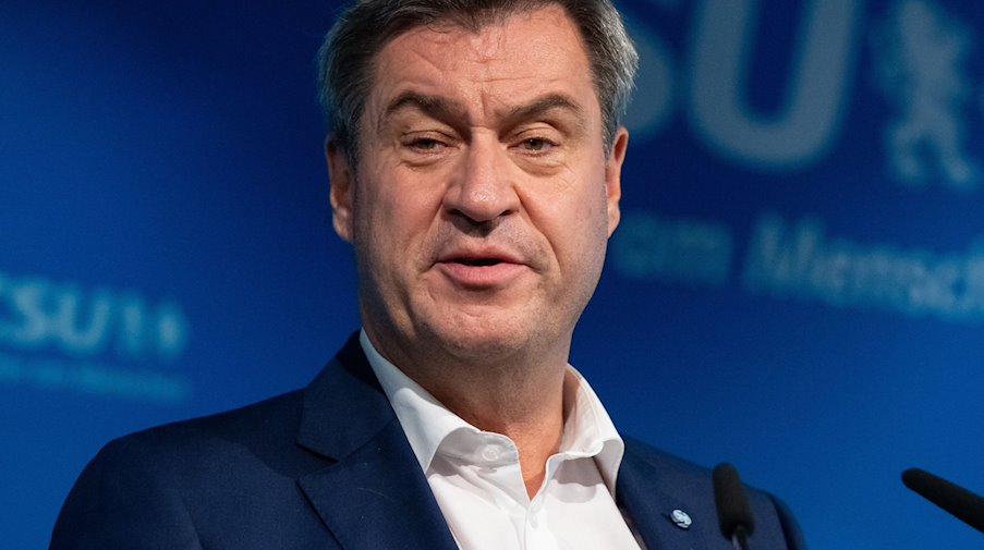 El primer ministro bávaro Markus Söder (CSU) / Foto: Sven Hoppe/dpa