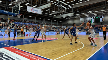 ProA Basketball Dresden Titans gegen Fraport Skyliners