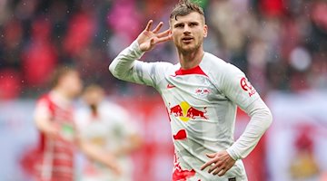 Timo Werner from RB Leipzig in action / Photo: Jan Woitas/dpa