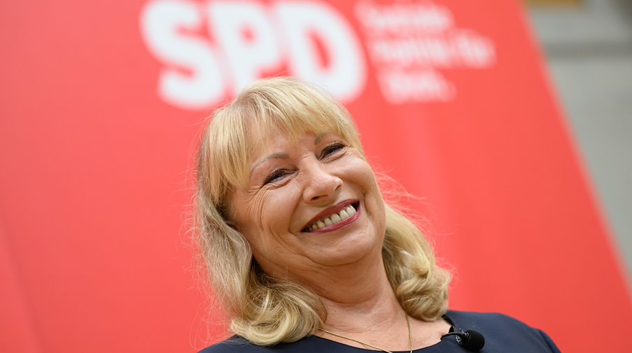 Saxony's Minister of Social Affairs and designated SPD top candidate Petra Köpping / Photo: Robert Michael/dpa