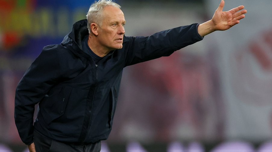 Freiburg coach Christian Streich reacts / Photo: Jan Woitas/dpa