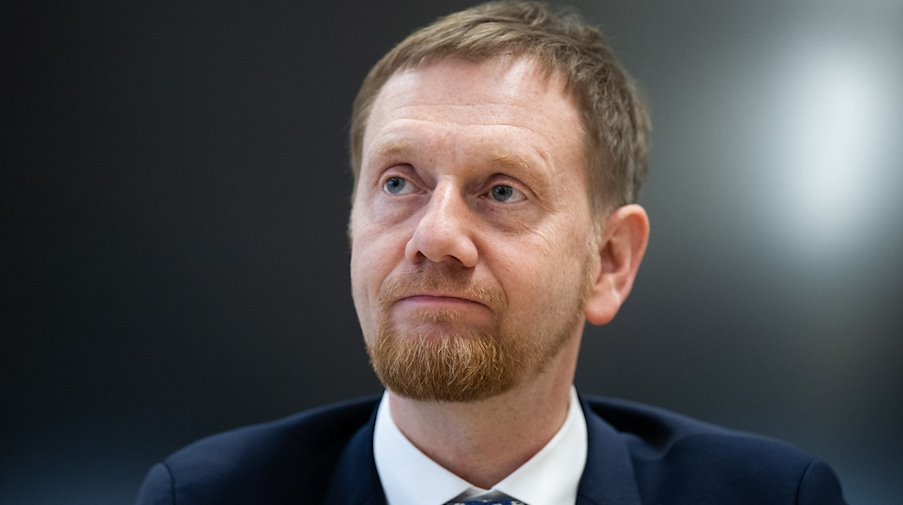 Michael Kretschmer (CDU), Minister President of Saxony / Photo: Robert Michael/dpa/Archivbild