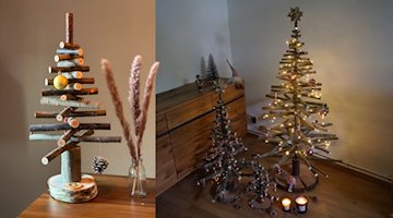 Nachhaltiger, künstlicher Weihnachtsbaum aus Holz online bestellen