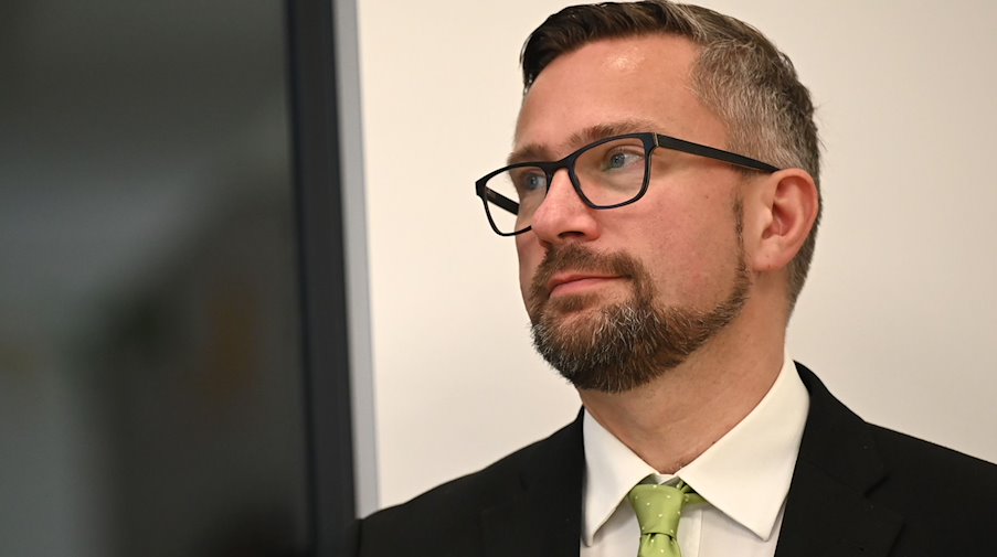 El ministro de Economía de Sajonia, Martin Dulig, en Leipzig / Foto: Patricia Bartos/dpa/Archivbild