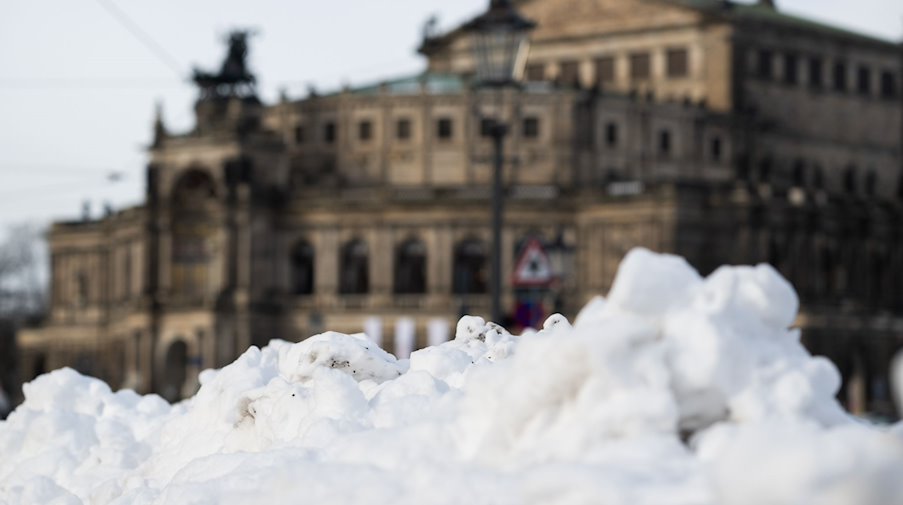Schneefälle in ganz Sachsen: Ski und Rodel gut