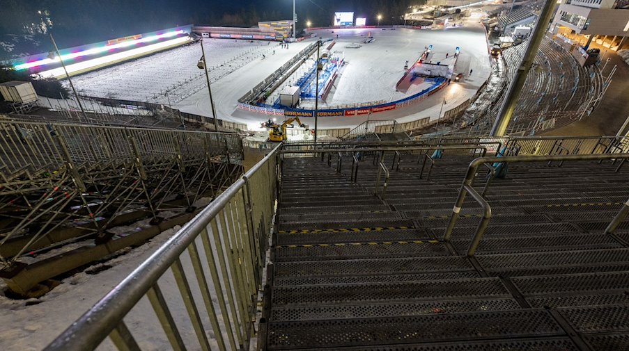 Vista del estadio de Oberhof / Foto: Hendrik Schmidt/dpa