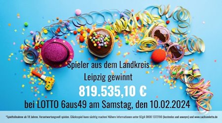 Lotto-Sechser im Landkreis Leipzig: Karnevalsfreude mit 819.535 Euro 