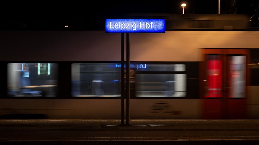 Eine S-Bahn erreicht den Hauptbahnhof. / Foto: Hendrik Schmidt/dpa