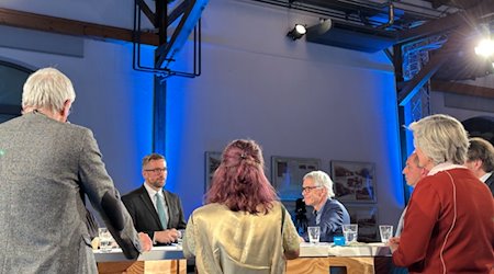 Panel discussion on the shortage of skilled workers in Saxony (Image: Thomas Wolf)