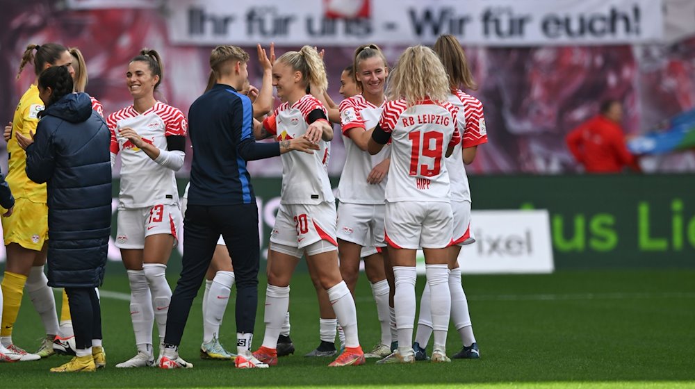 El RB Leipzig empata contra el SGS Essen. / Foto: Hendrik Schmidt/dpa