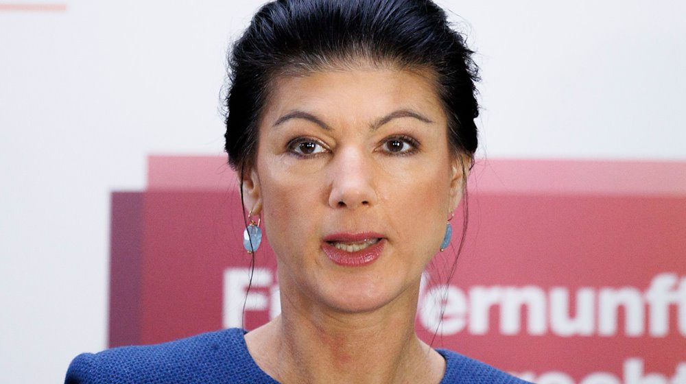Sahra Wagenknecht, non-attached member and federal chairwoman of the Sahra Wagenknecht Alliance (BSW) / Photo: Carsten Koall/dpa